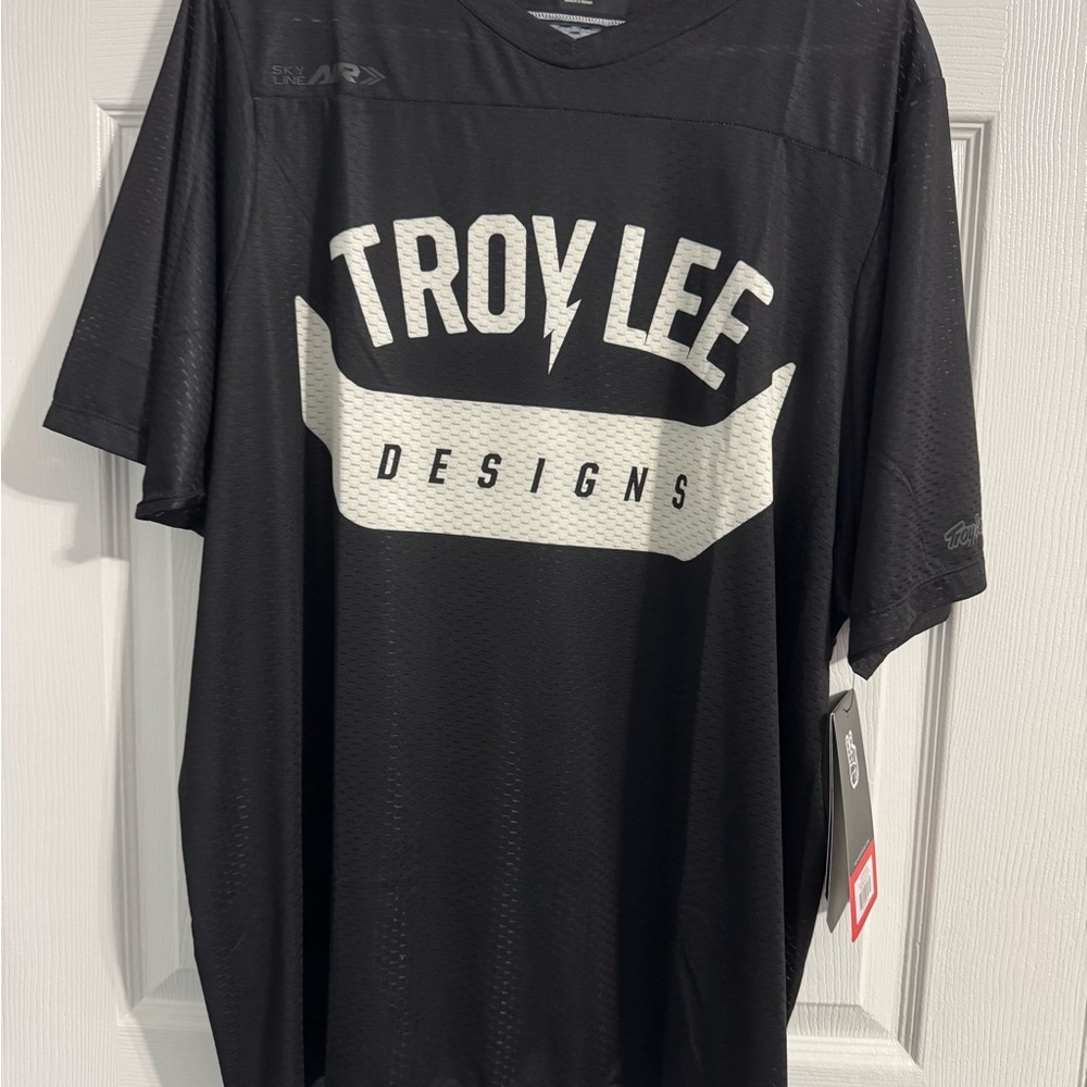 Troy Lee Designs Men's Black Road Cycling/Mountain Bike Jersey